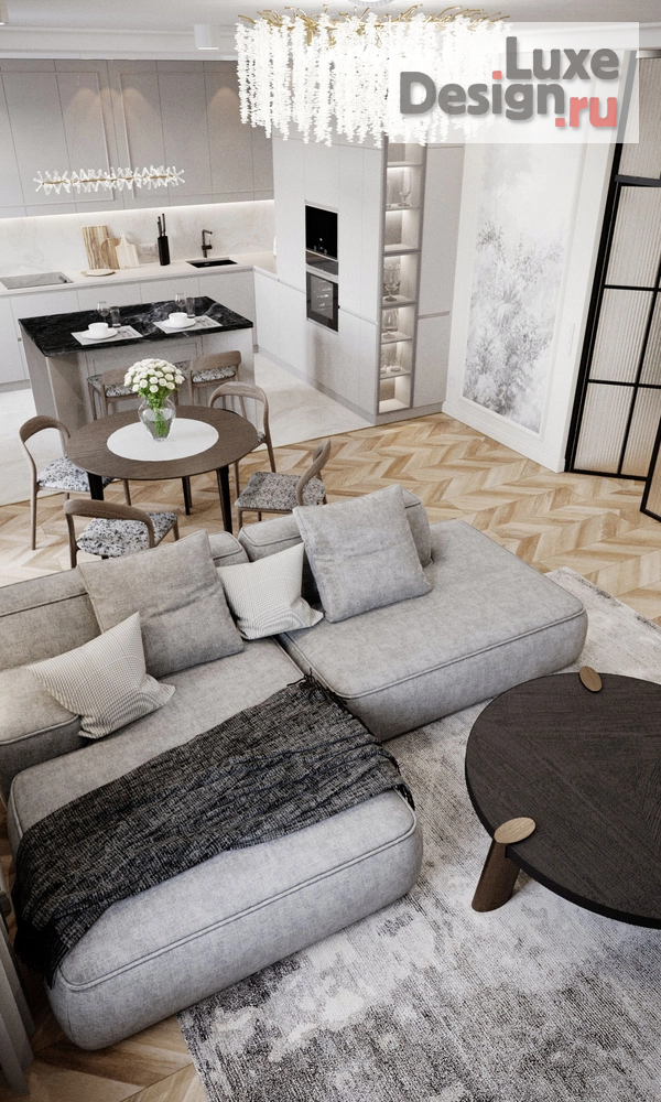 Дизайн интерьера трехкомнатной квартиры "Серебренниковская" (фото 44)