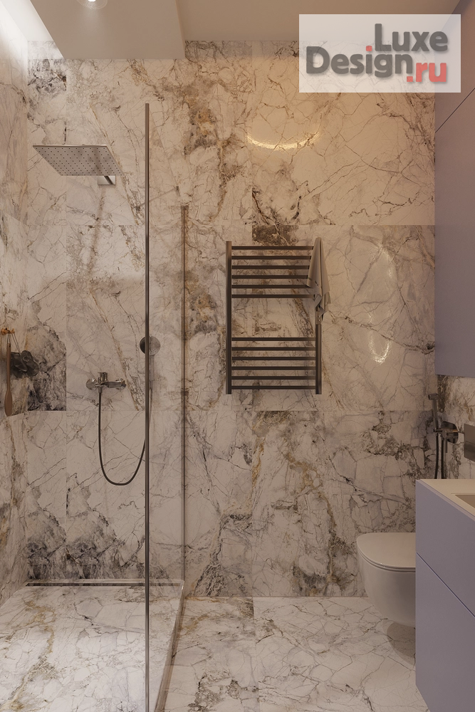 Дизайн интерьера трехкомнатной квартиры "ЖК Тайм Сквер " (фото 3)