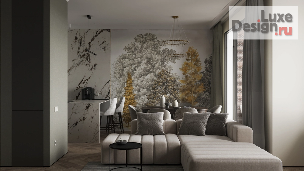 Дизайн интерьера трехкомнатной квартиры "ЖК Тайм Сквер " (фото 18)