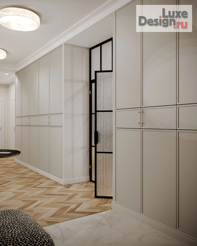 Дизайн интерьера трехкомнатной квартиры "Серебренниковская" (фото 5)