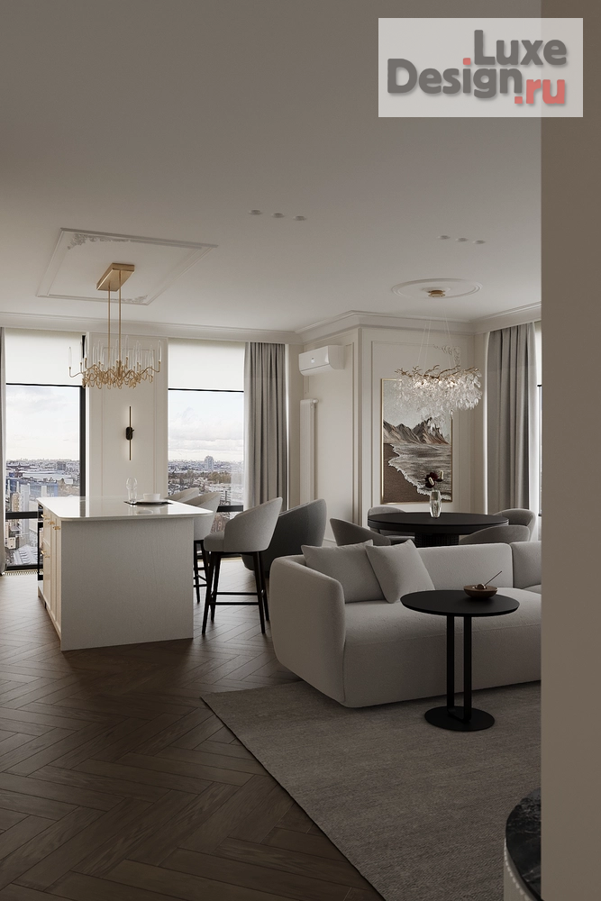 Дизайн интерьера трехкомнатной квартиры "Дизайн интерьера" (фото 6)