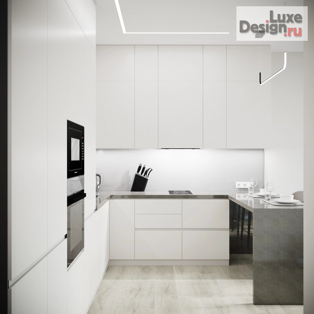 Дизайн интерьера однокомнатной квартиры "ЖК Наследие" (фото 9)