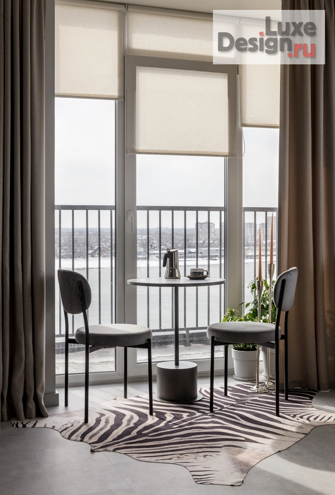 Дизайн интерьера однокомнатной квартиры "ЖК Чернышевского" (фото 1)