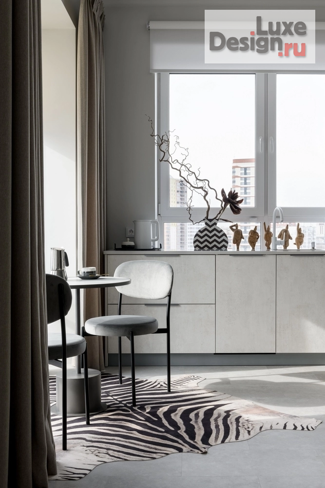 Дизайн интерьера однокомнатной квартиры "ЖК Чернышевского" (фото 2)
