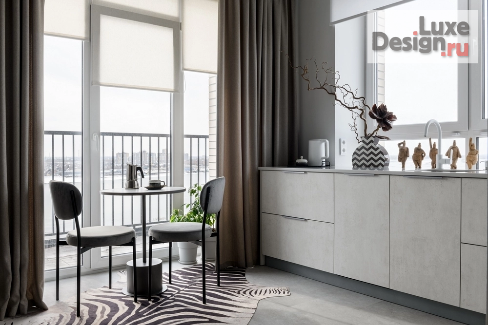 Дизайн интерьера однокомнатной квартиры "ЖК Чернышевского" (фото 5)
