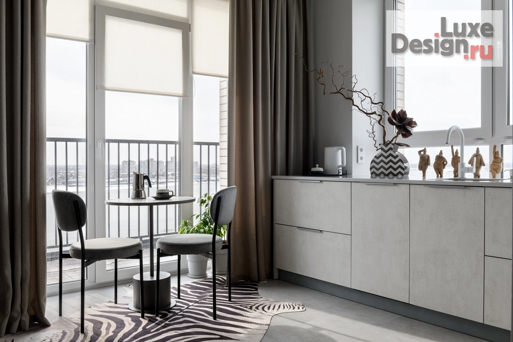 Дизайн интерьера однокомнатной квартиры "ЖК Чернышевского" (фото 6)