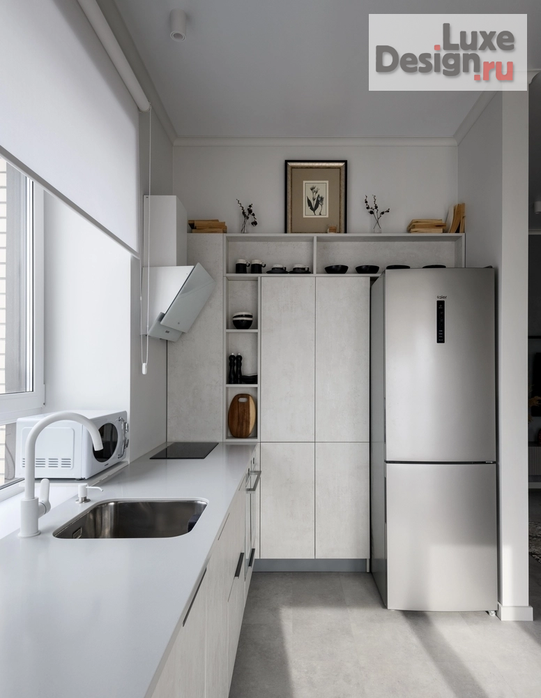 Дизайн интерьера однокомнатной квартиры "ЖК Чернышевского" (фото 7)