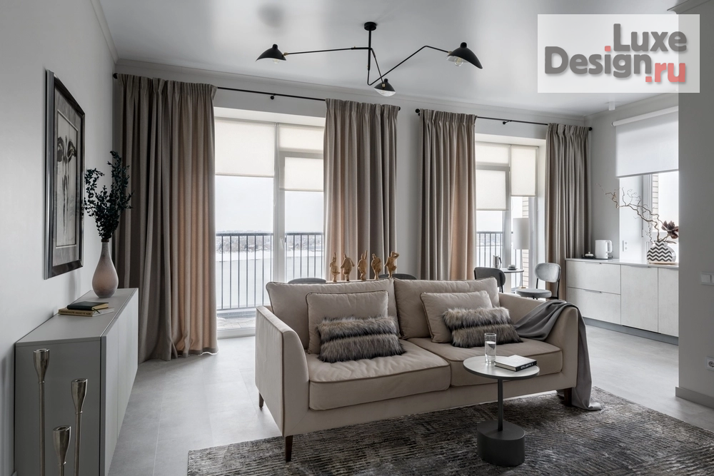 Дизайн интерьера однокомнатной квартиры "ЖК Чернышевского" (фото 17)