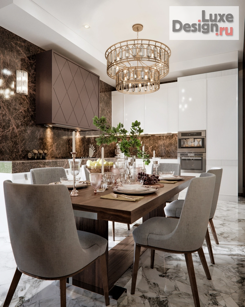 Дизайн интерьера коттеджа "Коттедж в Петергофе" (фото 7)