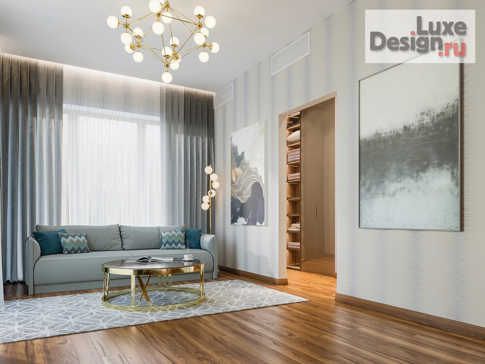 Дизайн интерьера коттеджа "Коттедж в Петергофе" (фото 9)