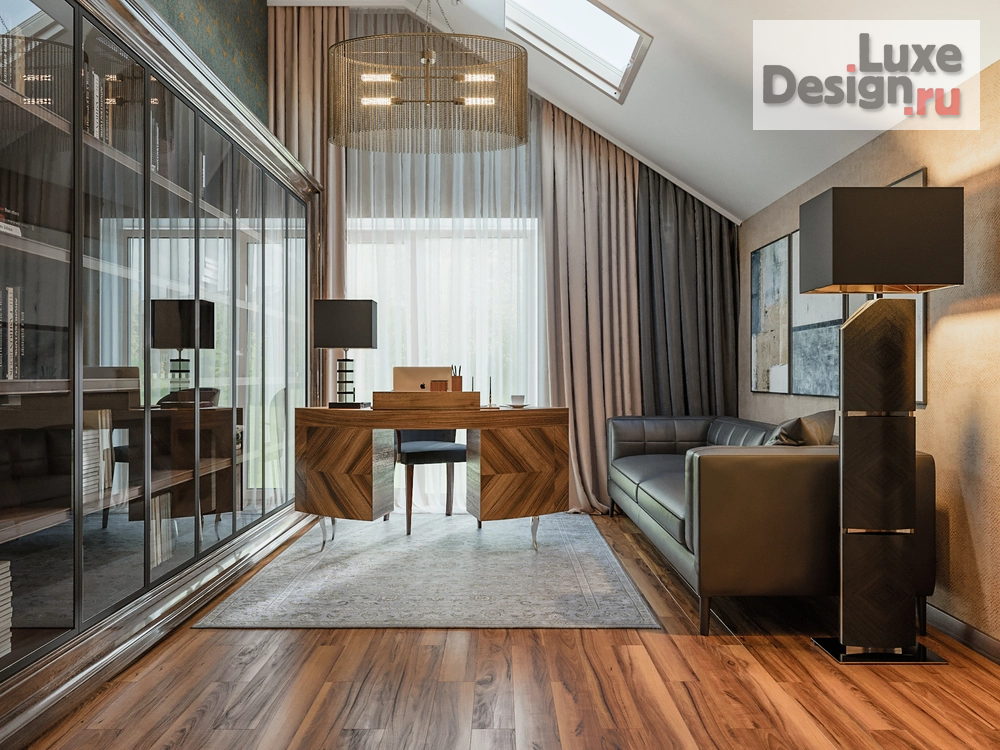 Дизайн интерьера коттеджа "Коттедж в Петергофе" (фото 15)