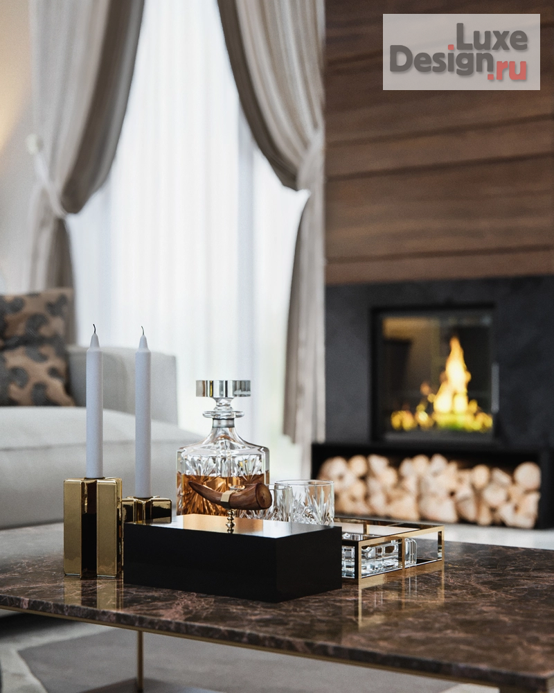 Дизайн интерьера коттеджа "Коттедж в Петергофе" (фото 4)