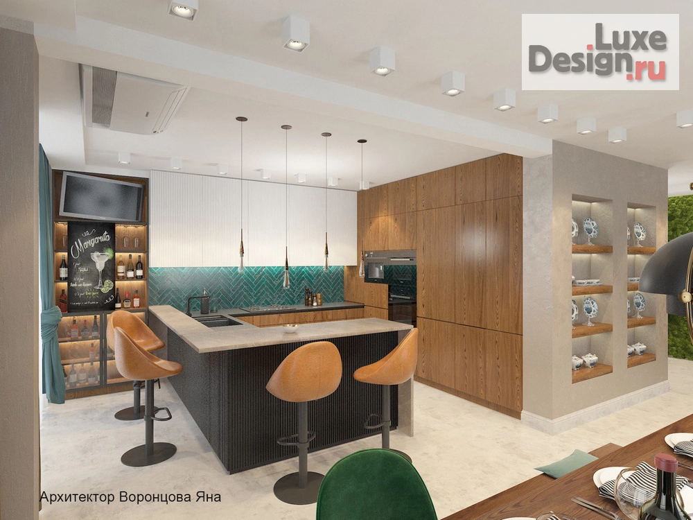 Дизайн интерьера частного дома "дом в Подмосковье" (фото 1)