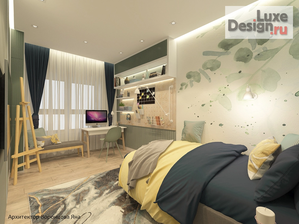 Дизайн интерьера трехкомнатной квартиры "ЖК Зиларт" (фото 5)