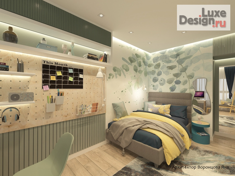 Дизайн интерьера трехкомнатной квартиры "ЖК Зиларт" (фото 4)