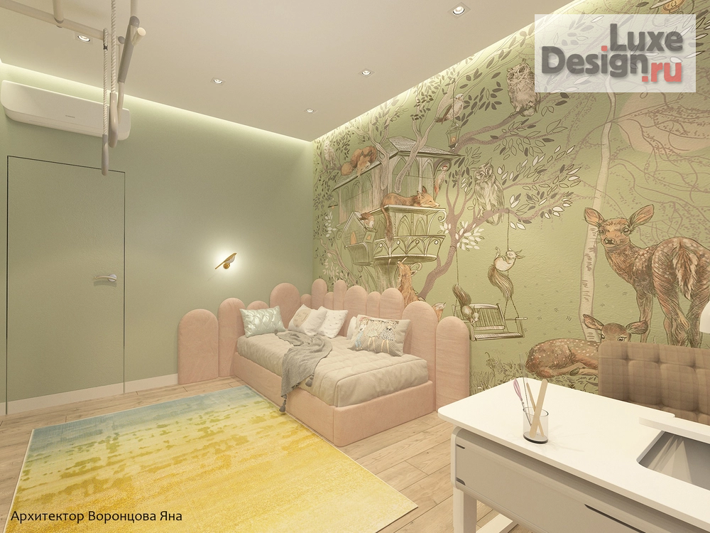 Дизайн интерьера трехкомнатной квартиры "ЖК Зиларт" (фото 6)