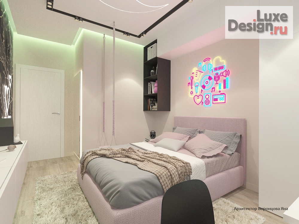 Дизайн интерьера четырехкомнатной квартиры "дизайн-проект в ЖК Холланд парк" (фото 5)