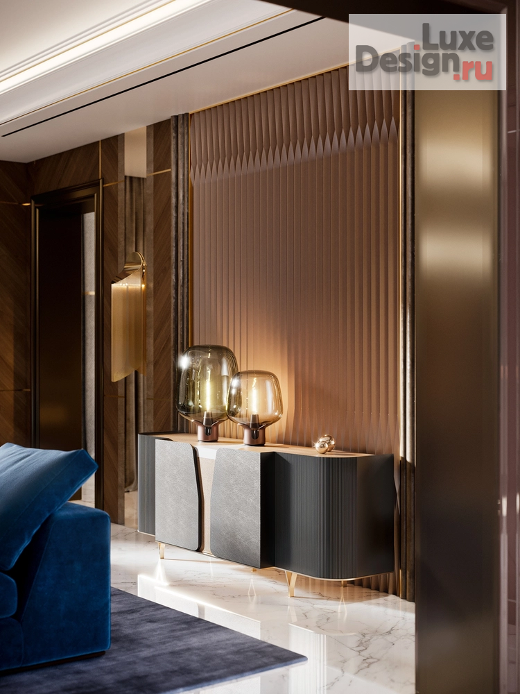 Дизайн интерьера частного дома "КП Онегино | Гостиная" (фото 2)