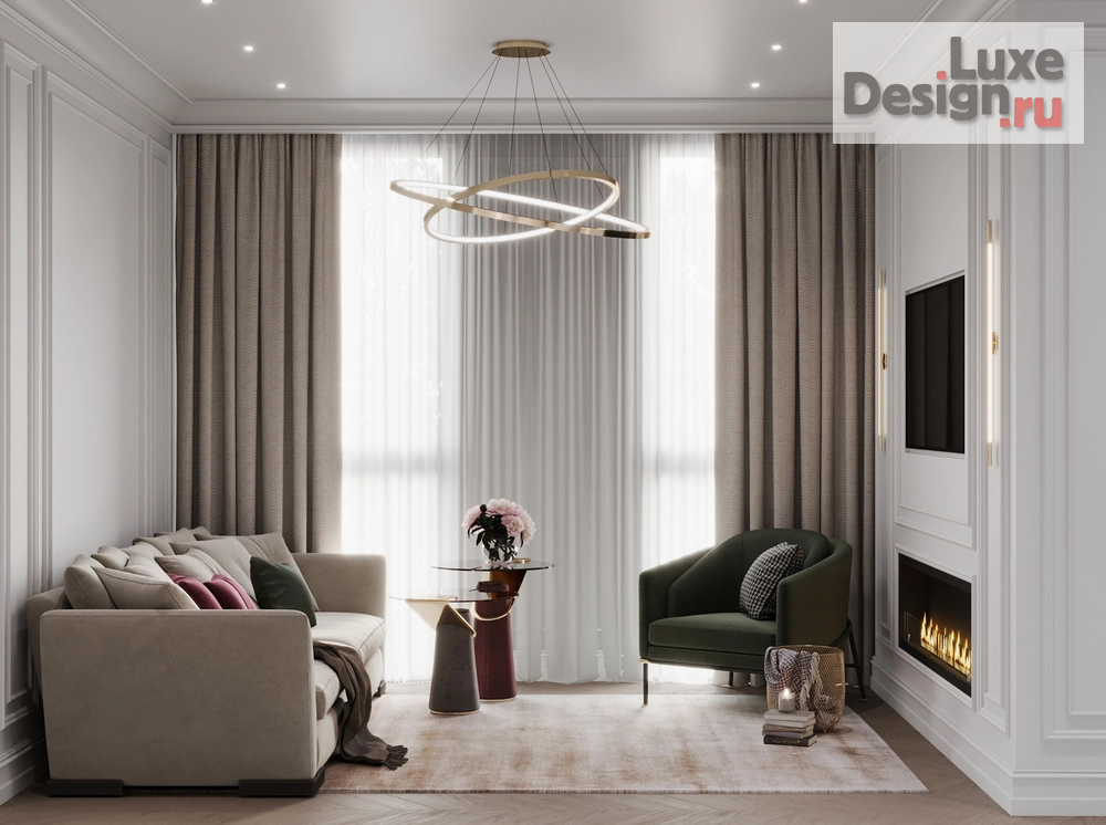 Дизайн интерьера квартиры "ЖК Хорошевский | Квартира для молодой семьи" (фото 8)