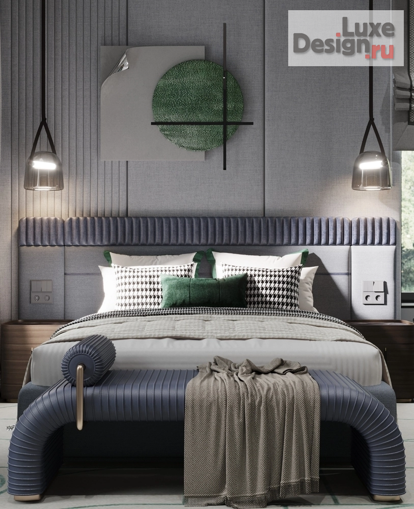 Дизайн интерьера частного дома "КП Афинеево | Дом 2 этажа | Гостевая спальня 1-го этажа" (фото 7)