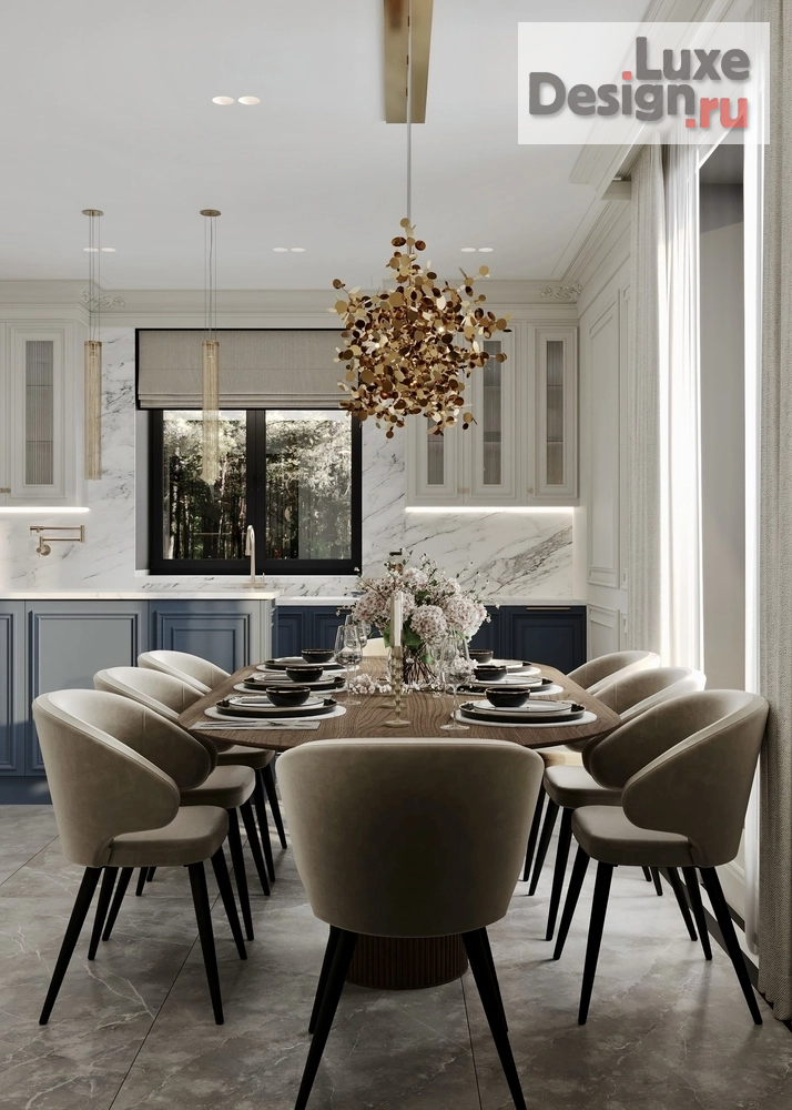 Дизайн интерьера загородного дома "Дом для семьи в Волоколамске" (фото 32) от дизайнера Меркулова Анастасия Дизайн интерьера загородного дома "Дом для семьи в Волоколамске" (фото 32)