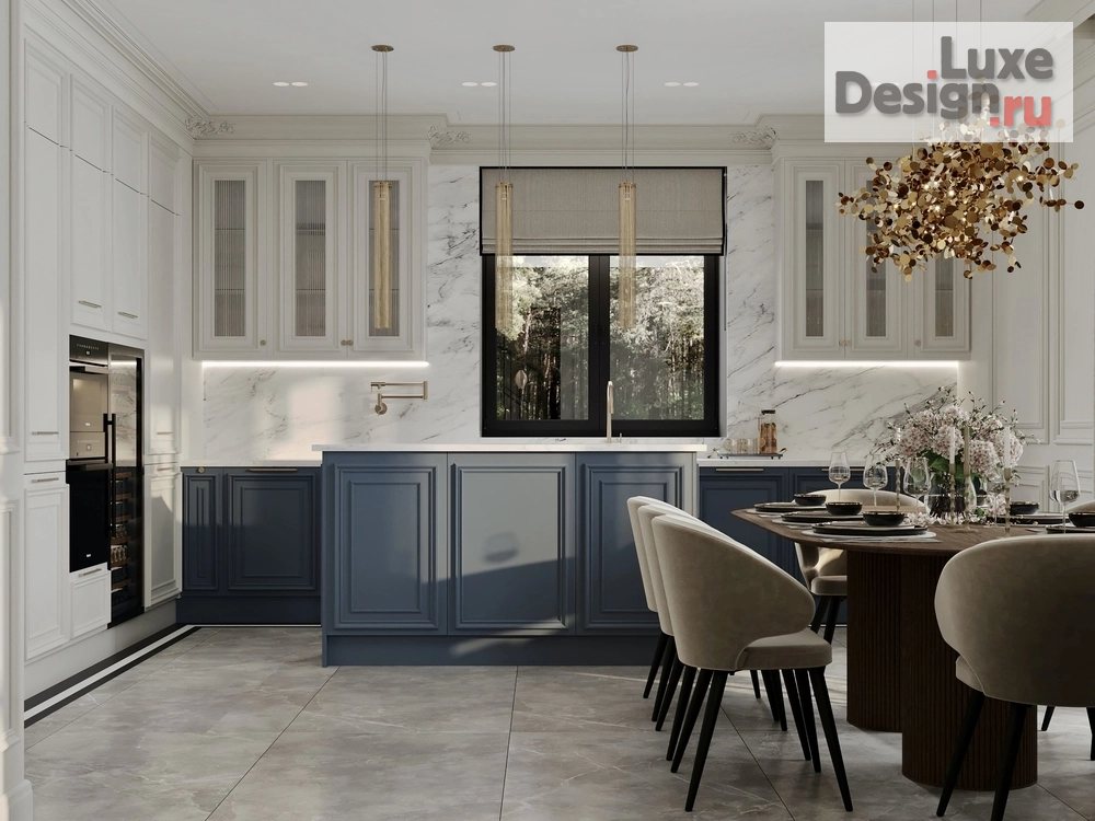 Дизайн интерьера загородного дома "Дом для семьи в Волоколамске" (фото 35) от дизайнера Меркулова Анастасия Дизайн интерьера загородного дома "Дом для семьи в Волоколамске" (фото 35)