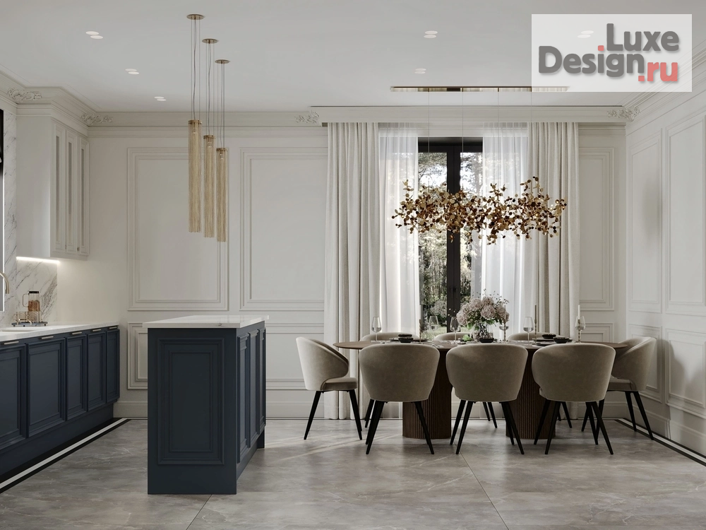 Дизайн интерьера загородного дома "Дом для семьи в Волоколамске" (фото 39) от дизайнера Меркулова Анастасия Дизайн интерьера загородного дома "Дом для семьи в Волоколамске" (фото 39)