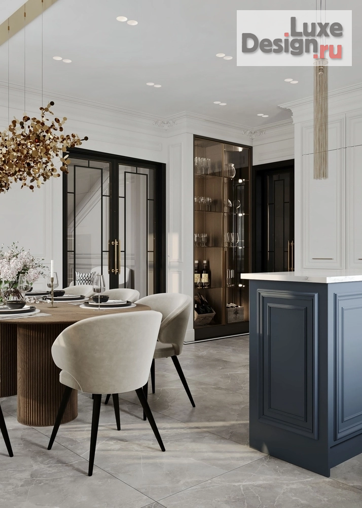 Дизайн интерьера загородного дома "Дом для семьи в Волоколамске" (фото 38) от дизайнера Меркулова Анастасия Дизайн интерьера загородного дома "Дом для семьи в Волоколамске" (фото 38)