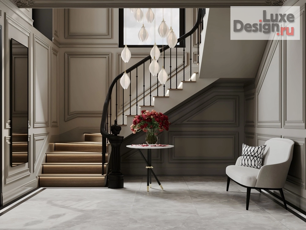 Дизайн интерьера загородного дома "Дом для семьи в Волоколамске" (фото 50) от дизайнера Меркулова Анастасия Дизайн интерьера загородного дома "Дом для семьи в Волоколамске" (фото 50)