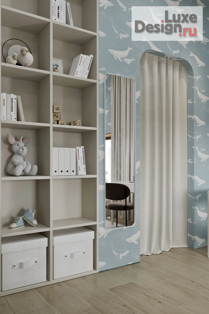 Дизайн интерьера четырехкомнатной квартиры "ЖК "Событие" для семьи с 4 детьми" (фото 81)