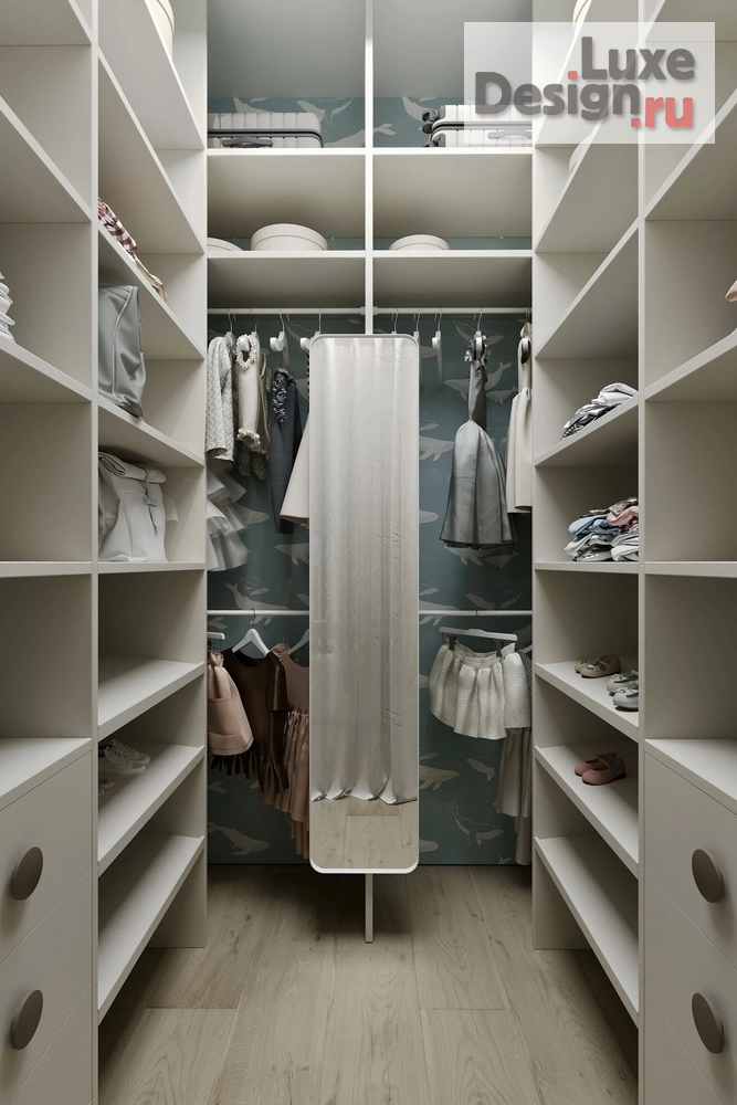 Дизайн интерьера четырехкомнатной квартиры "ЖК "Событие" для семьи с 4 детьми" (фото 83)