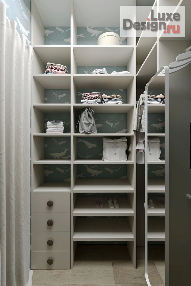 Дизайн интерьера четырехкомнатной квартиры "ЖК "Событие" для семьи с 4 детьми" (фото 82)