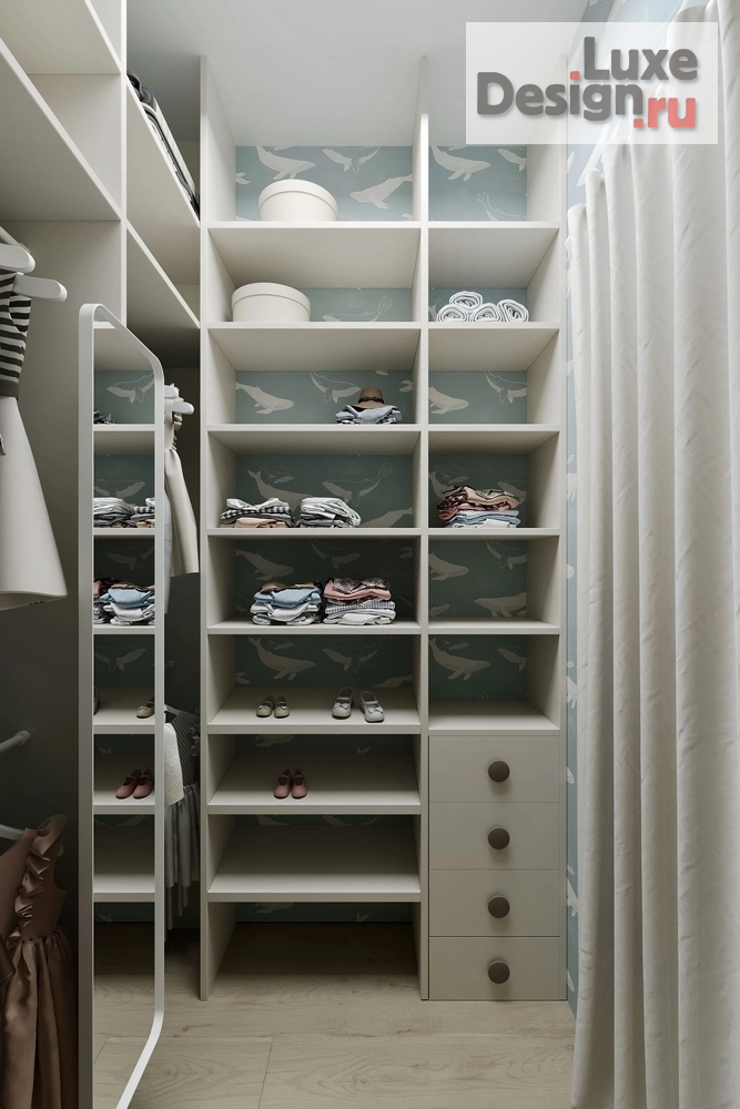 Дизайн интерьера четырехкомнатной квартиры "ЖК "Событие" для семьи с 4 детьми" (фото 79)