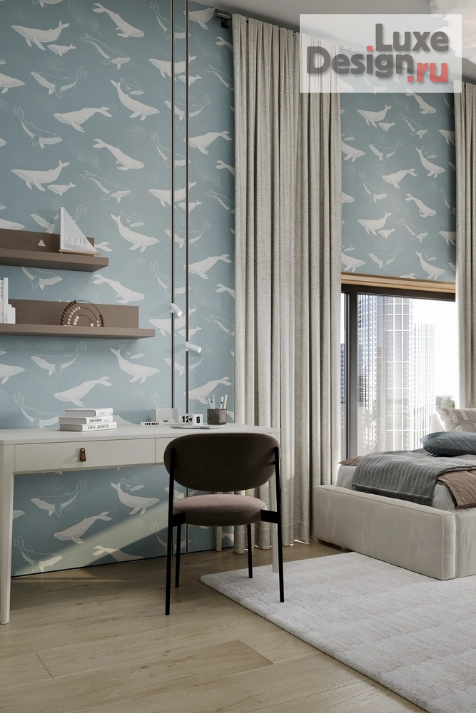 Дизайн интерьера четырехкомнатной квартиры "ЖК "Событие" для семьи с 4 детьми" (фото 75)