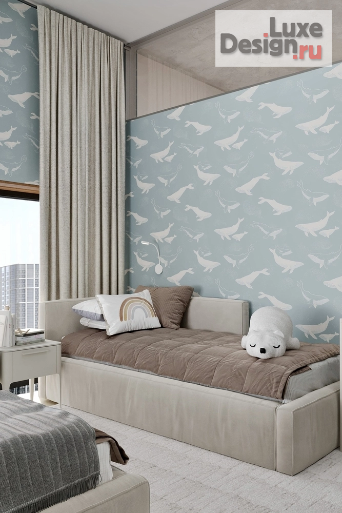 Дизайн интерьера четырехкомнатной квартиры "ЖК "Событие" для семьи с 4 детьми" (фото 73)