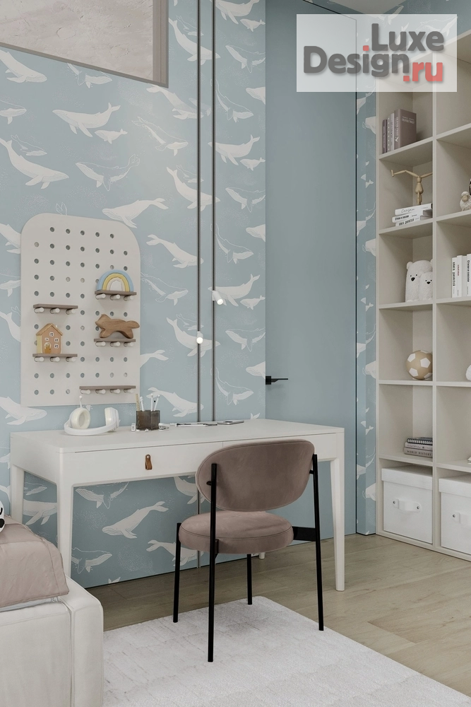 Дизайн интерьера четырехкомнатной квартиры "ЖК "Событие" для семьи с 4 детьми" (фото 74)