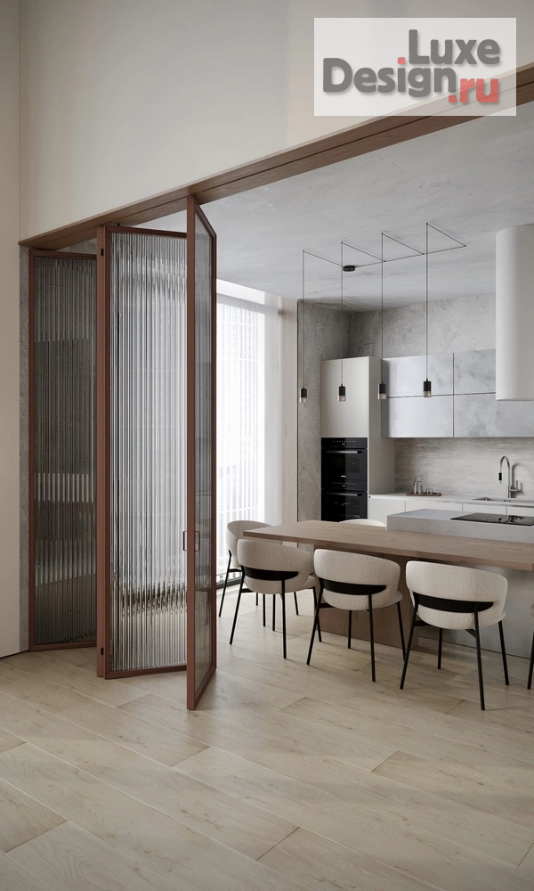 Дизайн интерьера четырехкомнатной квартиры "ЖК "Событие" для семьи с 4 детьми" (фото 6)