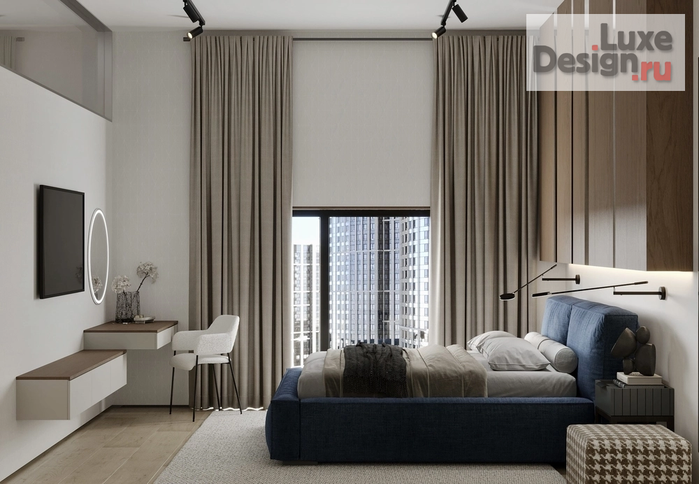 Дизайн интерьера четырехкомнатной квартиры "ЖК "Событие" для семьи с 4 детьми" (фото 64)