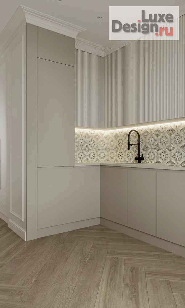 Дизайн интерьера трехкомнатной квартиры "ЖК "Level Нагатинская" для семьи с ребенком" (фото 6)