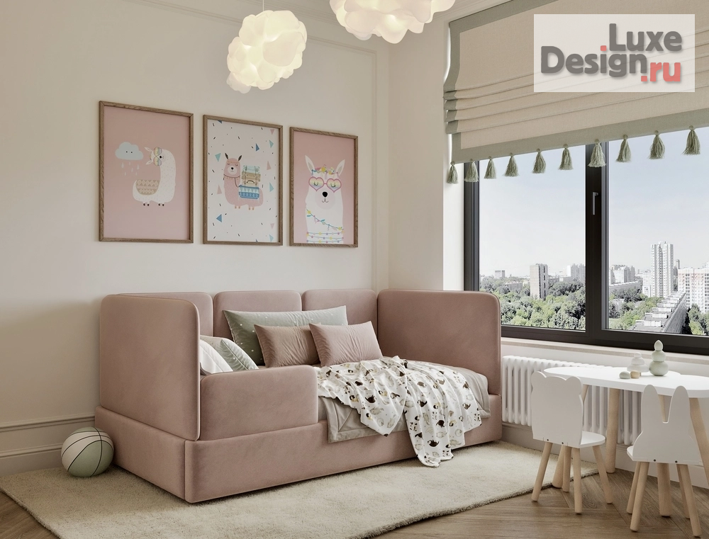 Дизайн интерьера трехкомнатной квартиры "ЖК "Level Нагатинская" для семьи с ребенком" (фото 33)