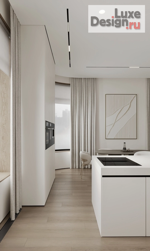 Дизайн интерьера четырехкомнатной квартиры "ЖК "Символ" для семьи с 3 детьми " (фото 8)