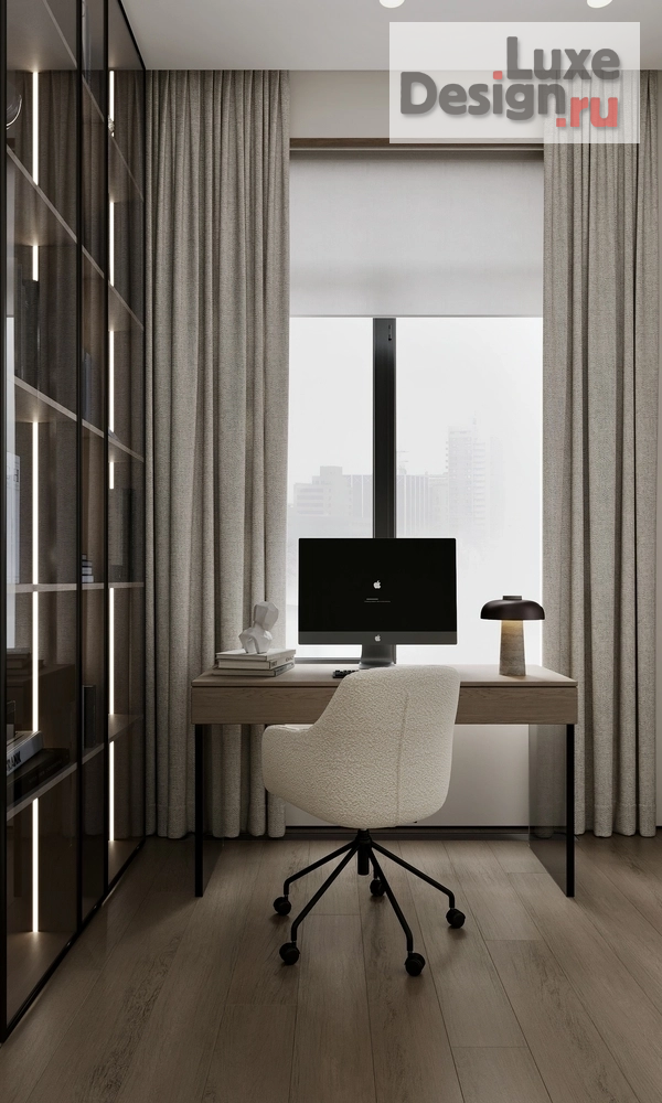 Дизайн интерьера четырехкомнатной квартиры "ЖК "Символ" для семьи с 3 детьми " (фото 34)