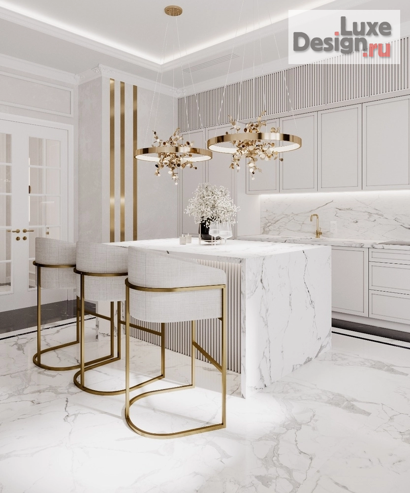 Дизайн интерьера четырехкомнатной квартиры "Life-Кутузовский " (фото 4)