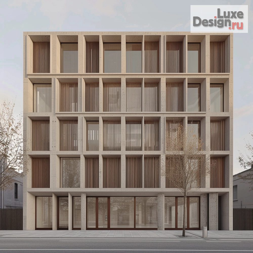 Общественная архитектура "Варианты фасадов" (фото 3)