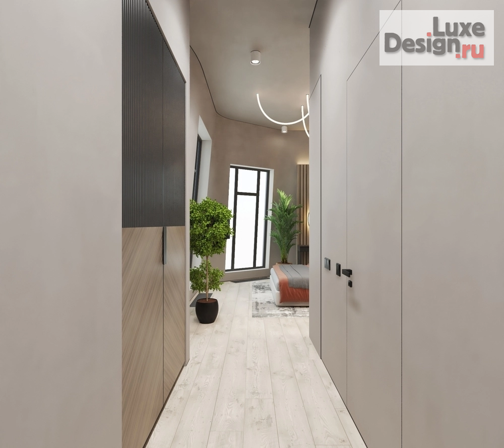 Дизайн интерьера частного дома "Частный дом, перепланированный из квартиры (140 кв.м.)" (фото 2)