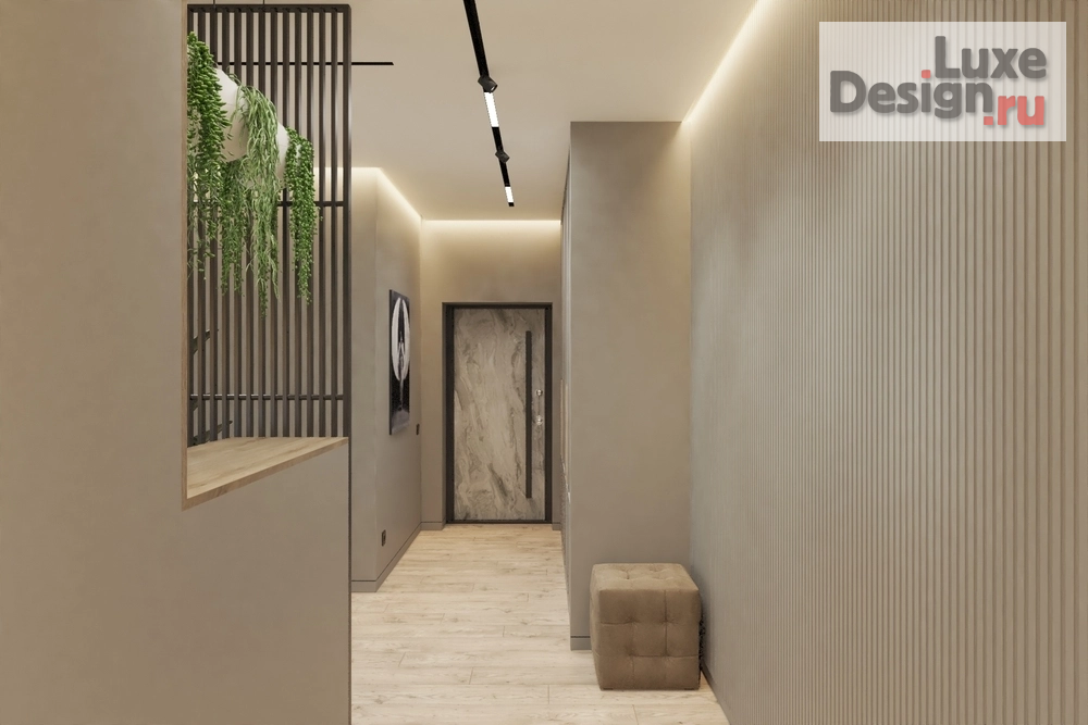 Дизайн интерьера квартиры студии "Квартира-студия в новостройке для молодой семьи" (фото 9)