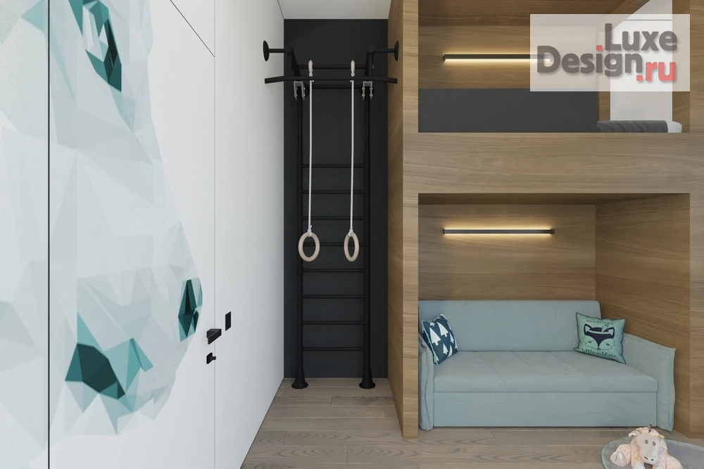 Дизайн интерьера частного дома "Частный дом, перепланированный из квартиры (140 кв.м.)" (фото 31)