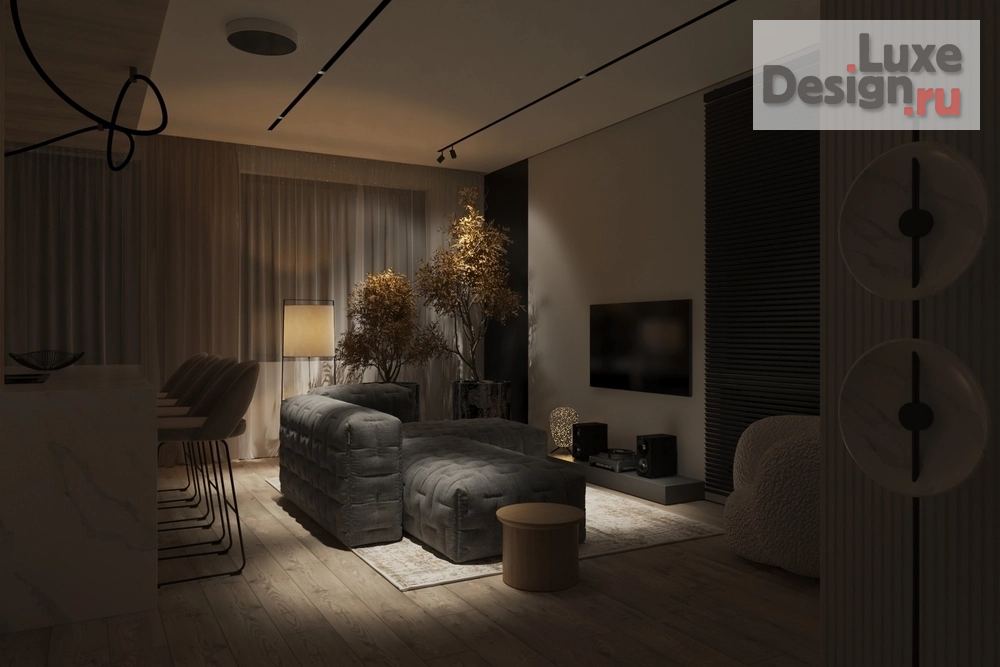 Дизайн интерьера квартиры студии "Квартира для молодой девушки в ЖК "Main street"" (фото 10)