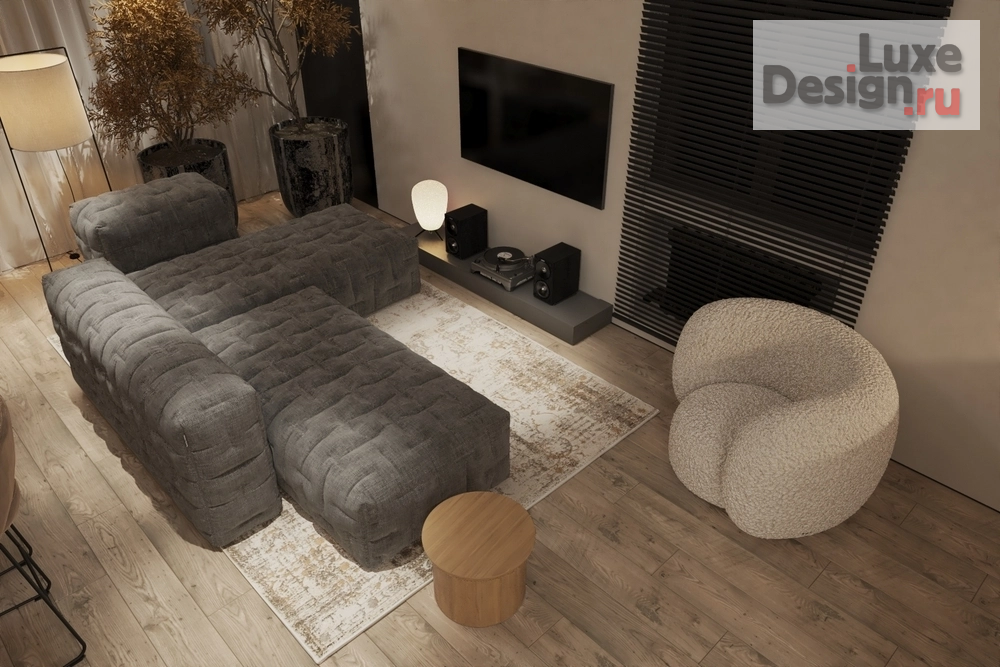 Дизайн интерьера квартиры студии "Квартира для молодой девушки в ЖК "Main street"" (фото 12)