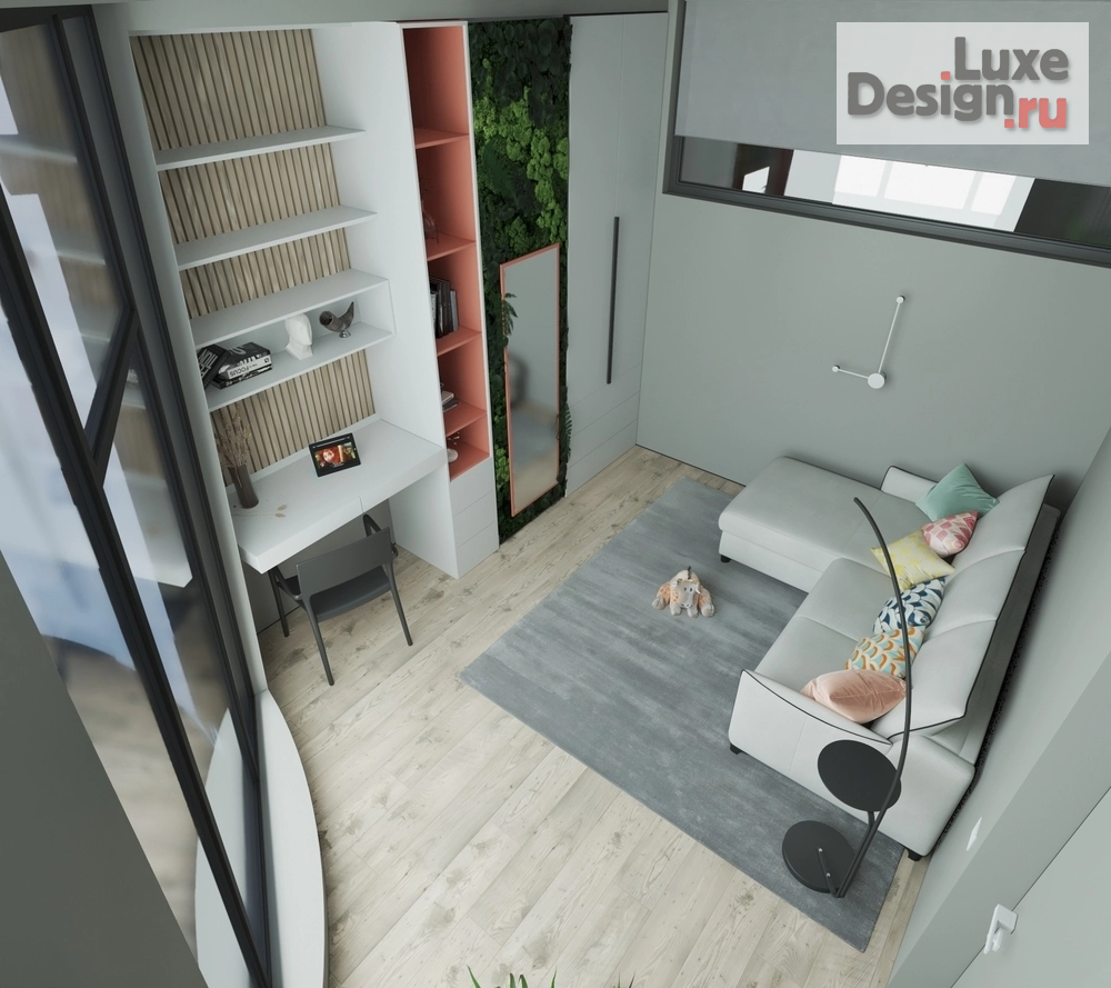 Дизайн интерьера частного дома "Частный дом, перепланированный из квартиры (140 кв.м.)" (фото 22)